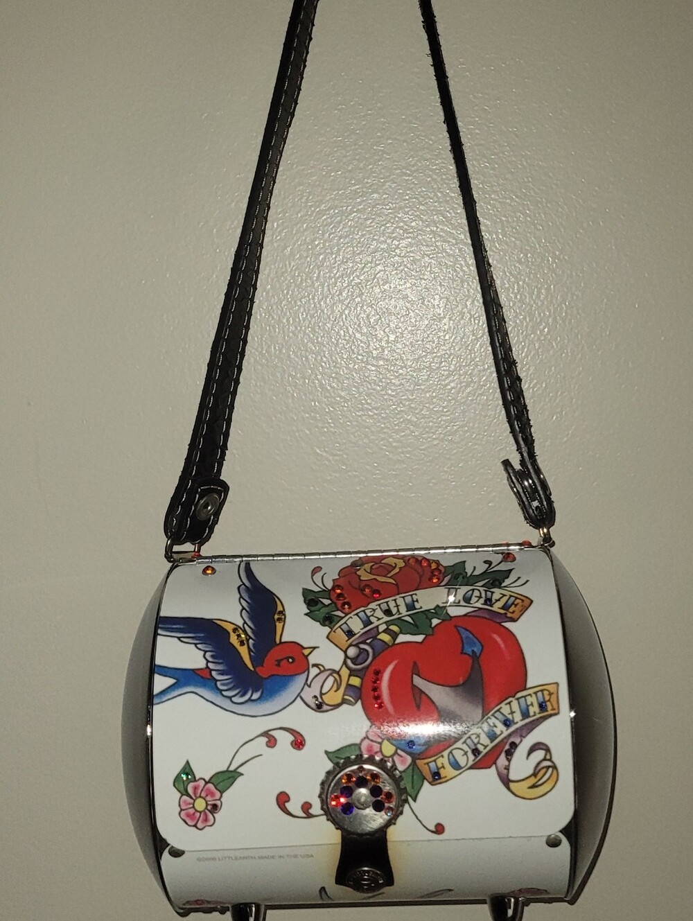Little Earth License Plate Style Purse
